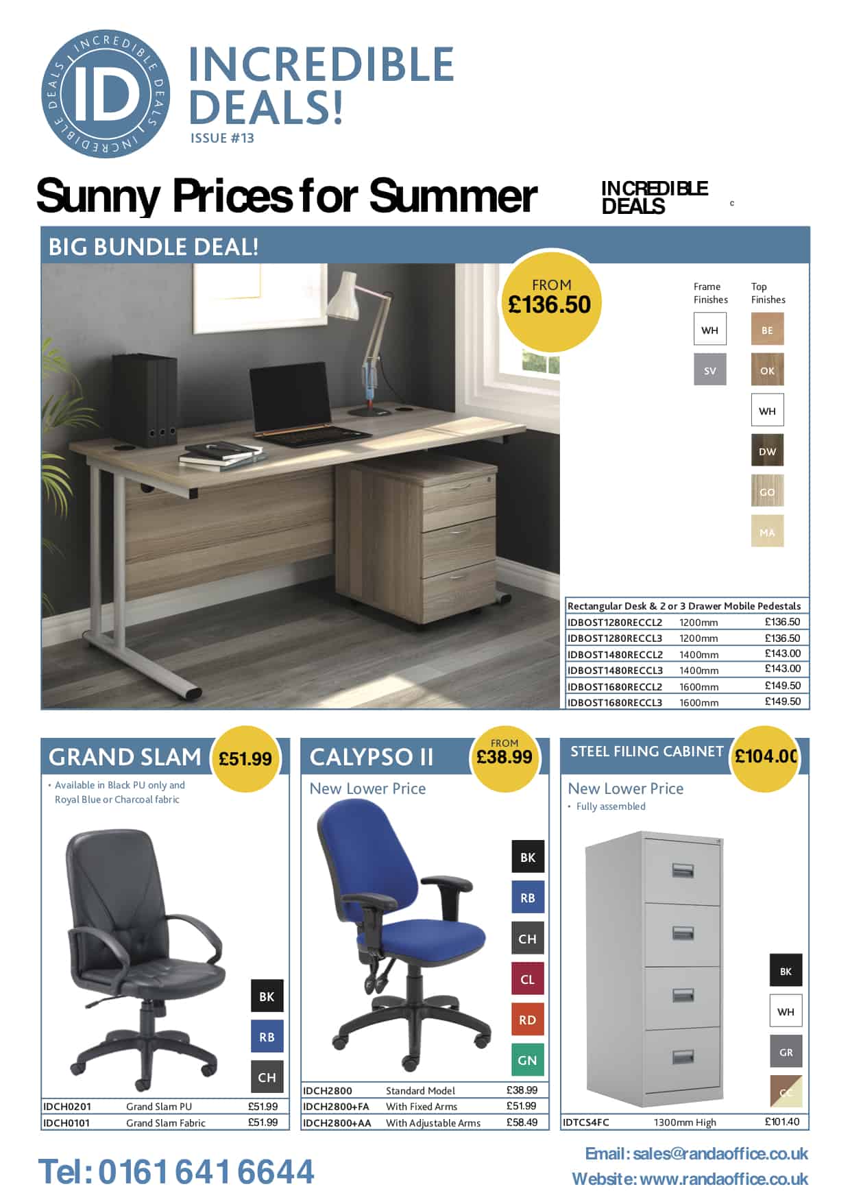 second hand office furniture