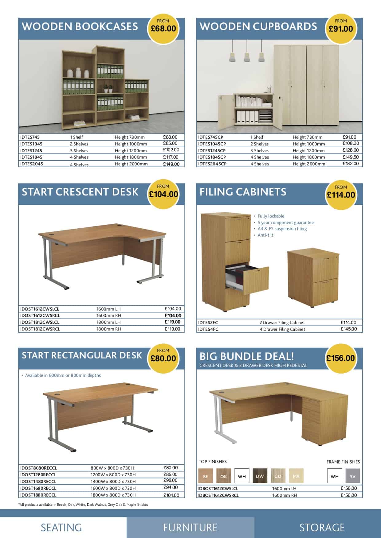 office furniture clearance